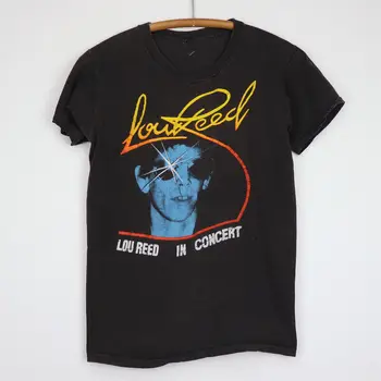 Реколта тениска Lou Reed In Concert, класическо черно, унисекс, Размер S-234XL CC1089
