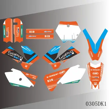 Пълна графика, етикети, фон мотоциклет, Потребителско име стаи за KTM SX85 SX 85 2006 2007 2008 2009 2010 2011 2012