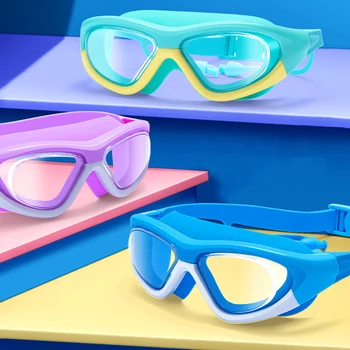 Очила за плуване за деца от 6-14 години, детски очила за плуване от 4 до 7 години