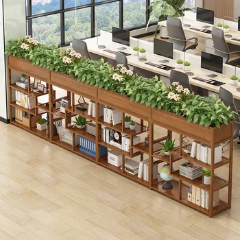 Bookshelf Librero Подови рафтове за домашни растения, за съхранение в хола, многослоен, библиотека, таблата, библиотеки, стелажи, преграда за стая