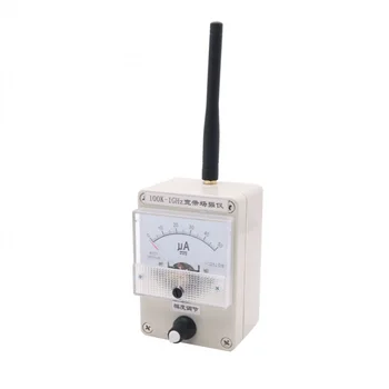 Измерване на напрежение на радиочестотния поле 100K-1GHz за антена на преносими радиостанции, измеряющий напрегнатостта на полето на лъчение.