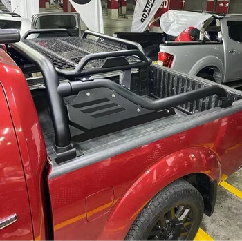 Черен Пикап От Неръждаема Стомана 4X4 Universal Truck Rack Roll Bar за MG Продължавам Jeep Gladiator Chevy Silverado 1500 Dodge Ram