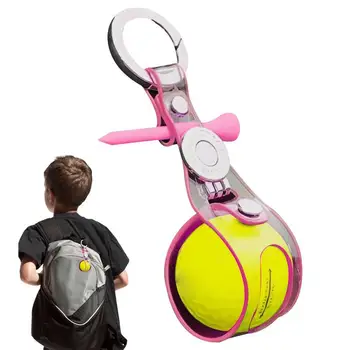 Торбичка за топка за голф, малки незалепваща магнитни бутона, държач за топки за голф, Чанта за съхранение с долен отвор за аксесоари за голф топка за голф