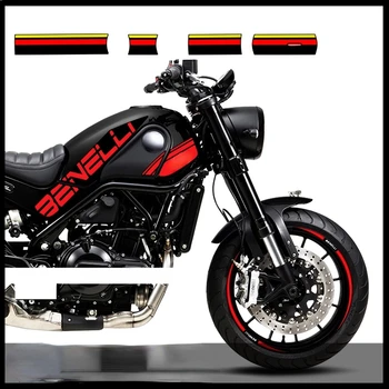 Новост За Benelli Leoncino 500 LeonineX Резервоар на Мотоциклет Дърпане Тампон Коляно Улавяне на Защитник е устойчива на плъзгане стикер от въглеродни влакна