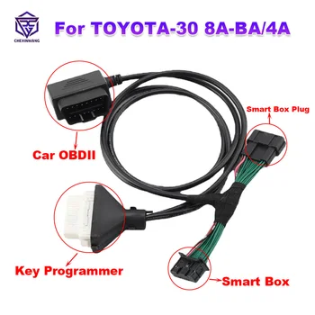 За TOYOTA-30 Кабел за TMLF19T TMLF19D за Toyota 8A-BA 4A Кабел смарт ключ за OBDSTAR Autel IM508 IM608 Xhorse Key Tool Plus