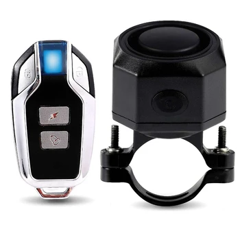Солнцезащитная и непромокаемая Безжична аларма за зареждане чрез USB, чувствителна и симпатична анти-кражба велосипедна аларма