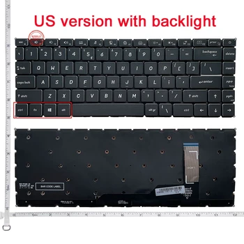 Новата клавиатура с подсветка на американски и английски език за MSI Prestige 15 A10 A10SC MS-16S3 MS-1551 14C1 14C2 A10SC-219CN V190622AK A10SC-219CN/-220CN