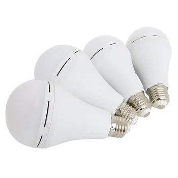 Светодиодно led осветление за къмпинг на открито, работеща от бели крушки, акумулаторна лампа за дома, акумулаторна, светва при спиране на тока.