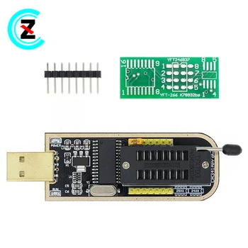 Програмист CH341 USB дънна платка route LCD BIOS FLASH 24 25 Записващо устройство