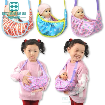 Аксесоари за кукли, подходящи за дамска чанта за новородени кукли 43 см и американски кукли, переносному раница за сън