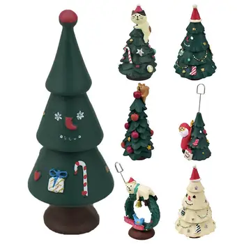 Коледно дърво от смола, Художественото оформление, Украса, на Празничния интериор за дома, Коледна Елха, Коледни Подаръци, Коледна Елха