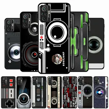 Мек калъф За Huawei Y8S Y9 Y9A Y9S P30 Y5P Y6 Y6S Y6P У 7 Y7A Y8P Lite Pro Prime AL-69 Vintage Tape Camera Gameboy
