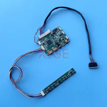 Такса водача LCD матрица е Подходящ за B101XTN01 CLAA101WA01A N101BGE HDMI-Мини-лаптоп дисплей 1366*768 USB Micro 10,1 