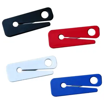 Сигурен полезен преносим нож за рязане на предпазни колани подвесного тип Нож за колан на автомобила за нож за колан на автомобила Външен джоб автоматично инструмент