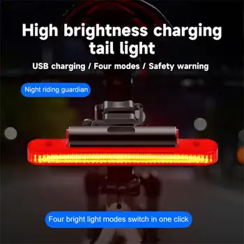 Задна светлина за каране на колело на открито led USB акумулаторна МТБ велосипеди фенер Предна Задна светлина за шоссейного велосипеди Вело Аксесоари