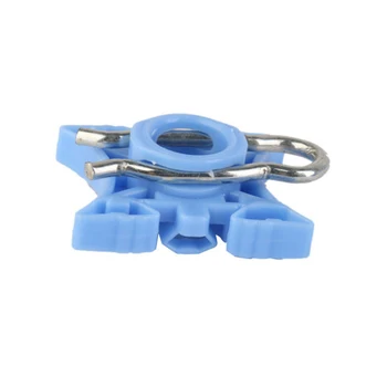 513219388849 Автомобилни ключалки 10шт Сини пластмасови скоби за ремонт на стеклоподъемника Аксесоари за интериора Автоматично скоба за закрепване