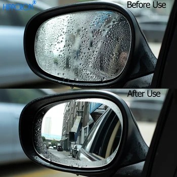 2 бр./компл. автомобилно огледало за обратно виждане прозрачен филм автомобилно огледало за обратно виждане защитно фолио водоустойчив Непромокаемая филм