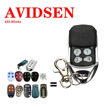 Съвместим AVIDSEN дистанционно управление гараж AVIDSEN 104251 104257 104350 дистанционно управление автоматикой порта 433,92 Mhz Подвижна код