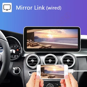 Модул Декодер Интерфейс Радиоэкрана За Mercedes-Benz SLK R172 CL W216 C216 Apple Carplay Activation Android Module NTG