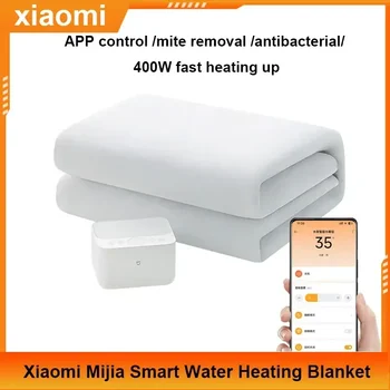 Xiaomi Mijia Smart Water Heating Blanket-Одеяло С Топъл Mijia App Control 400 Вата с Функция за Отстраняване на кърлежи Антибактериално Одеяло