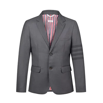 LIS2189-Бизнес всекидневен костюм с къс ръкав, удобно, памук, тънък