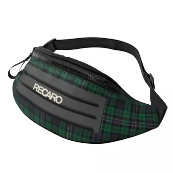 Поясная чанта с логото на Recaros за жени и мъже, поясная чанта през рамо по поръчка за колоездене, къмпинг, телефон, портфейл за пари
