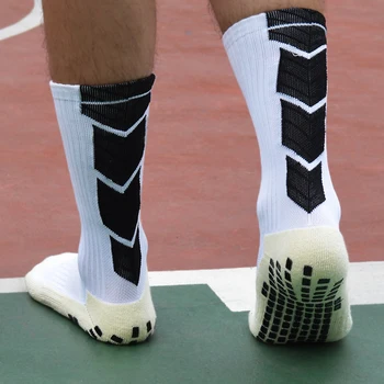 Спортни чорапи, мини футболни чорапи, сгъстено дишащи футболни чорапи, мъжки, Дамски чорапи за бягане на открито, колоездене чорапи