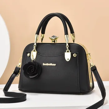 Новата модерна дамска чанта-месинджър, тенденция луксозна дамска чанта, дамски гладка косметичка, модни дамски чанти-софтуера на веригата с едно рамо