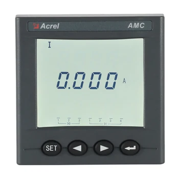 Acrel AMC72L-DV/C Цифров Волтметър за постоянен ток с 1 верига на Постоянно напрежение 85 ~ 265 НА AC/DC Аларма за Ниско и Високо ток Монофазен Цифров Измерител на