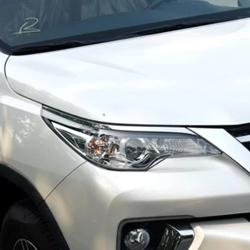 За Toyota Fortuner 2016 2017 2018 2019 2020 Автомобили ляв/десен фар с прозрачни лещи, лампа във формата на миди, на кутията