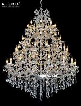Луксозна голяма кристален полилей Maria Theresa Crystal Light за хотела проекта Ресторант Lustres Luminaria Lamp
