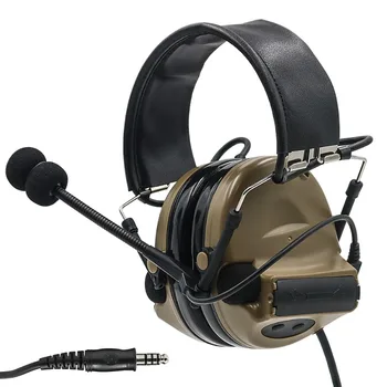 Тактическа Слушалки Comtac II Спорт На открито Лов Военна Слушалки COMTAC 2 Шумоподавляющие Антифони За Защита на Слуха