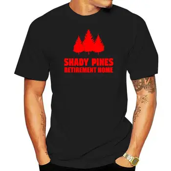 Тениска от 100% памук, за мъже, Дом за възрастни хора Green Golden Girls Shady Pines, моите ризи по поръчка за мъже