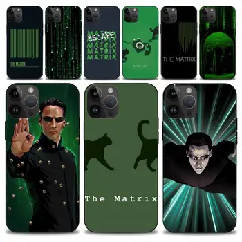 Калъф за телефон Movie The Matrix за iphone 14 13 12 11 Pro Max Mini X 7 8 Мек калъф