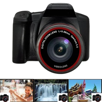 Dslr камера FULL-XH05 с 2,8-инчов TFT-дисплей, 16 Милиона Пиксела, Малки Домакински Огледалото ПЕТ-фотоапарат с 16-кратно Цифрово увеличение, DV камера