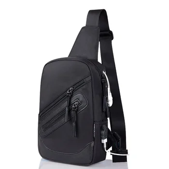за Vivo Y30g (2021) Раница, поясная чанта през рамо, найлон, който е съвместим с електронна книга, таблета - черен