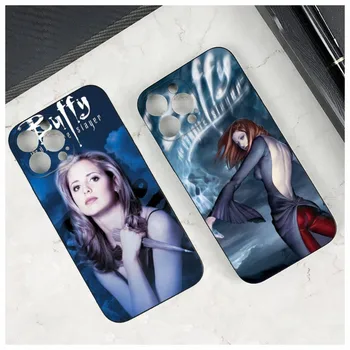 Калъф за телефон Buffy the Vampire Slayer За Iphone 14 12 11 13 Pro Max Mini X XR XS 7 8 Max SE 2020 Меки Калъфи За Телефони