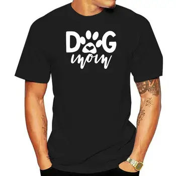 Куче на мама Белла, холщовая тениска за любителите на кучета, тениска