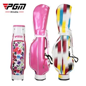 Чанта-поставка за голф PGM за Деца Junior Golf Standard Bag Лесен, удобен за носене, С Големи джобове, Здрав, Водоустойчив