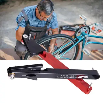 Преносим инструмент за проверка на велосипед верига с ЦПУ, устойчив на абразия инструмент за поддръжка, проверка на велосипед верига за планински велосипед