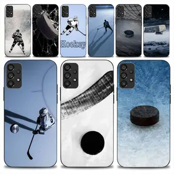 Калъф за телефон Ice Hockey Rink за Samsung Galaxy A51 A71 A13 A73 S23 A52 а a53 с меко покритие 5G