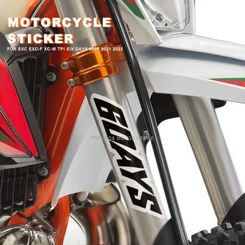 2 бр. Мотоциклетни етикети, водоустойчив стикер на окачване за EXC EXC-F XC-W TPI Six Days 2016-2023 2021 2022