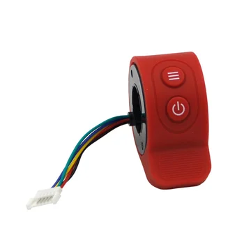 Педала на газта електрически скутер за HX X6 X7 Trigger на газта на Ключа за регулиране на скорост на педала на газта палеца, червен