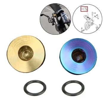 Винт за Хидравлично дисковата Спирачка на Мотора M5 Titanium За Shimano XT/SLX/Зее/Deore/LX С Пристъпите на Винт И о-Пръстени 8,85 мм/10 мм
