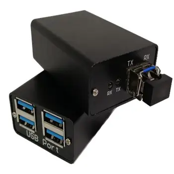 USB Промишлен Оптичен терминал с тъчскрийн USB3.0 удължителен кабел от оптични влакна USB3.0 Оптичен терминал USB3.0 Оптична изолация