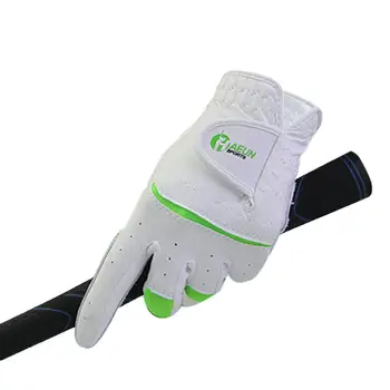 1 чифт детски ръкавици за голф с еластична лента, удобни износоустойчиви спортни аксесоари за момичета и момчета