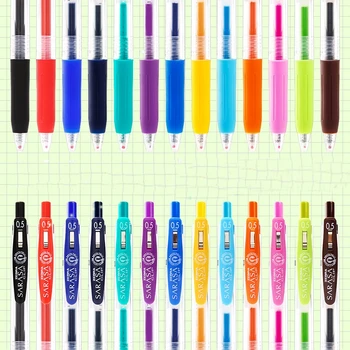 Японската дръжка млечен цвят ЗЕБРА SARASA/Флуоресцентни цветове/Химикалка химикалка, Лимитированная Кавайная дръжка за Албуми 0,5 мм, Безплатна доставка