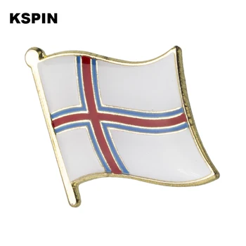 Фарьорските Острови флаг на ревера на ПИН-код флаг за Приятелство икона флаг ПИН кода
