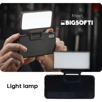 Нов мини-видео led лампа, преносим заполняющий лампа, вградена батерия за фотоапарат, студийната фотоапарат и мобилен телефон, лампа за селфи, лека нощ