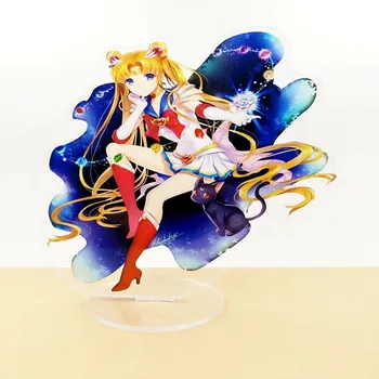 Японски аниме Sailor Moon Цукино Усаги периферна аниме кукла акрилни постоянен знак гараж комплект за декорация малко подаръци